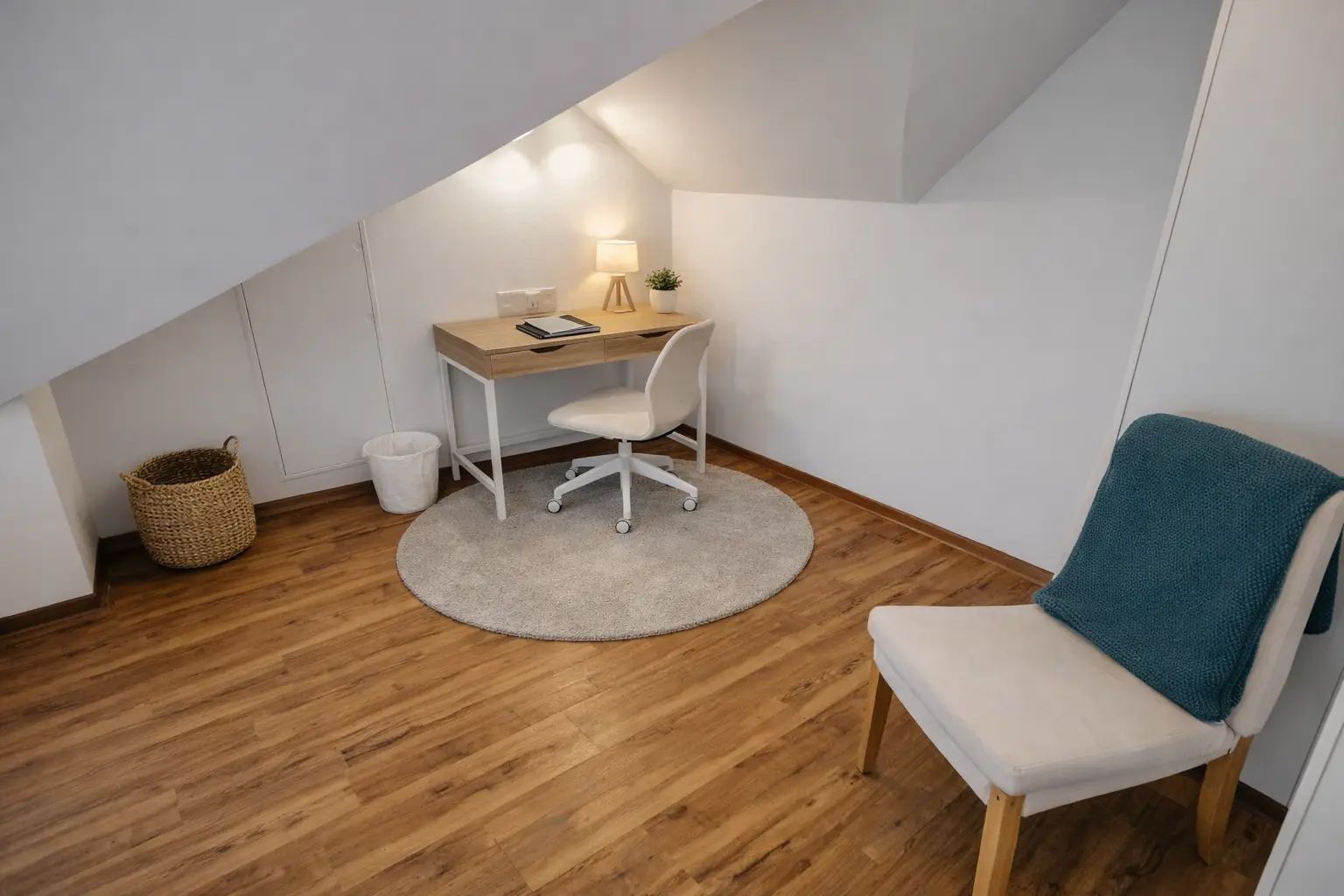 Arbeitsplatz der Ferienwohnung Nürnberg