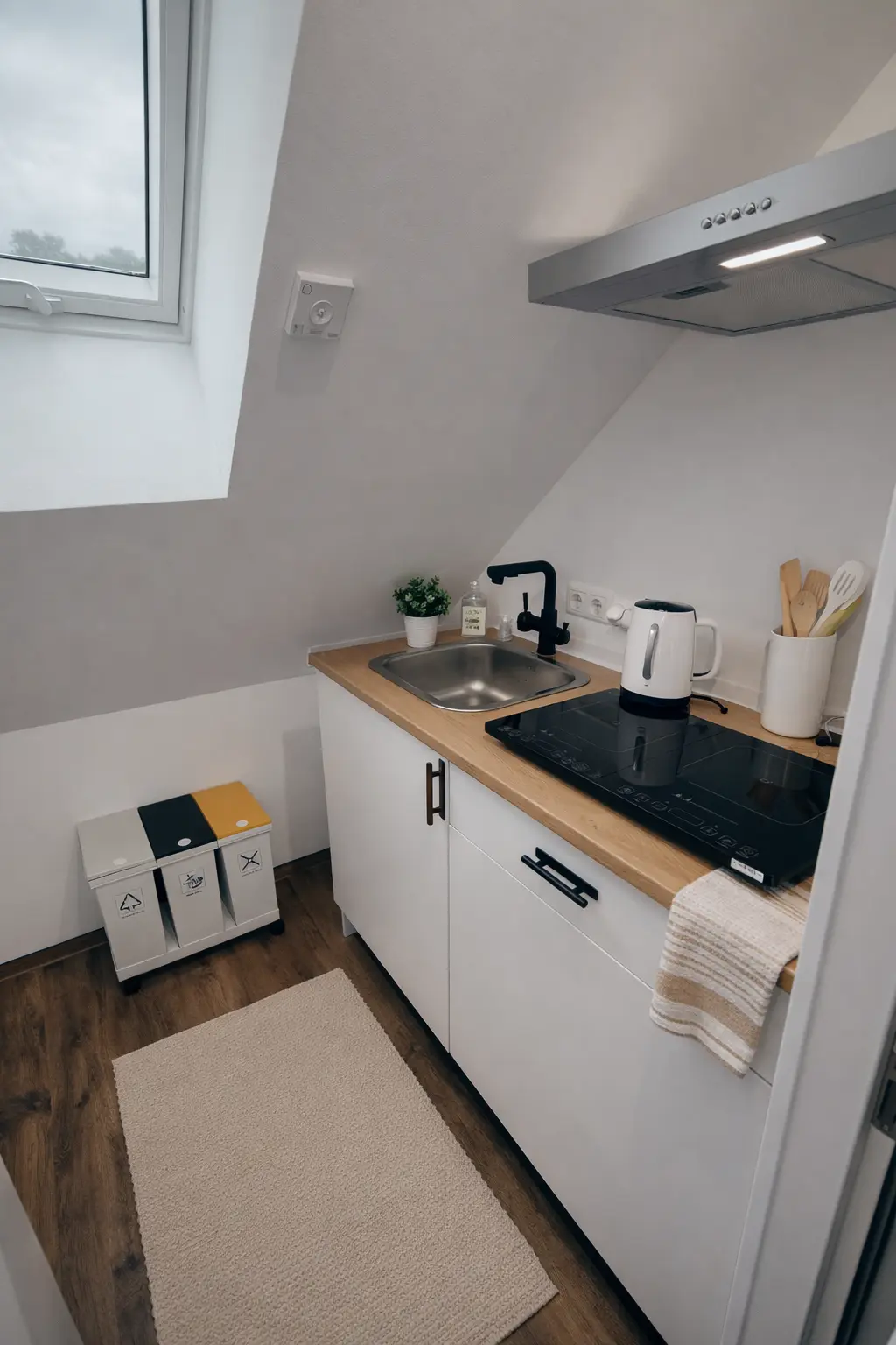 Küche der Ferienwohnung Nürnberg